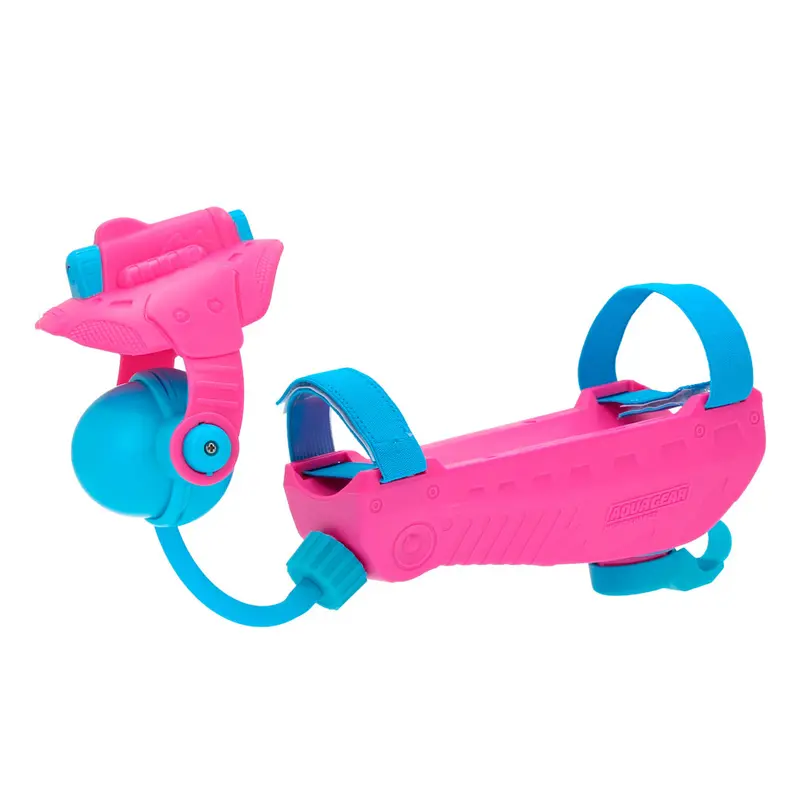 Lanzador de agua rosa y azul Aqua Gear