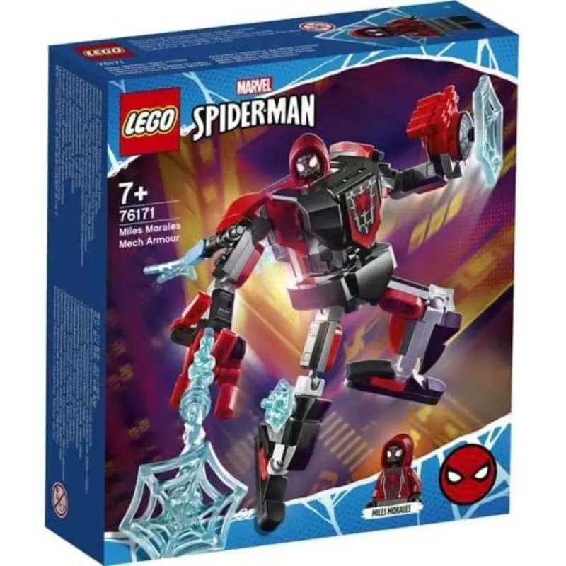 Lego 76171 armadura robótica Miles Morales Marvel