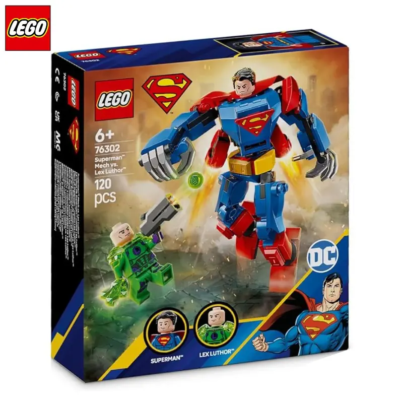Lego 76302 armadura robótica Superman vs Lex Luthor