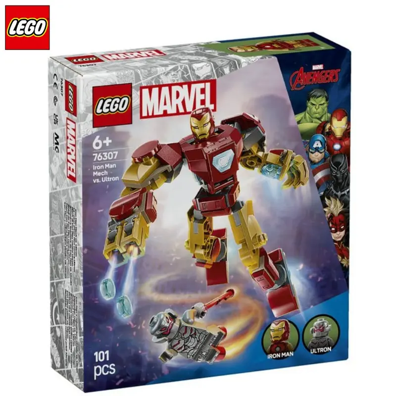Lego 76307 armadura robótica Iron Man vs Ultron