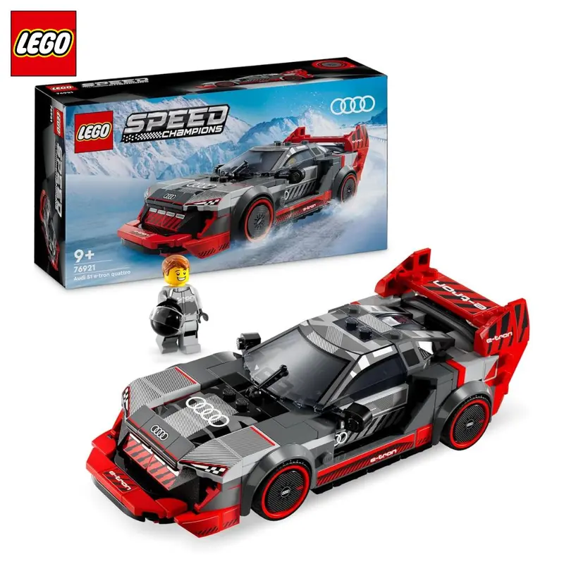 LEGO 76921 Audi S1 e-Tron Quattro Coche de Carreras Speed Champions