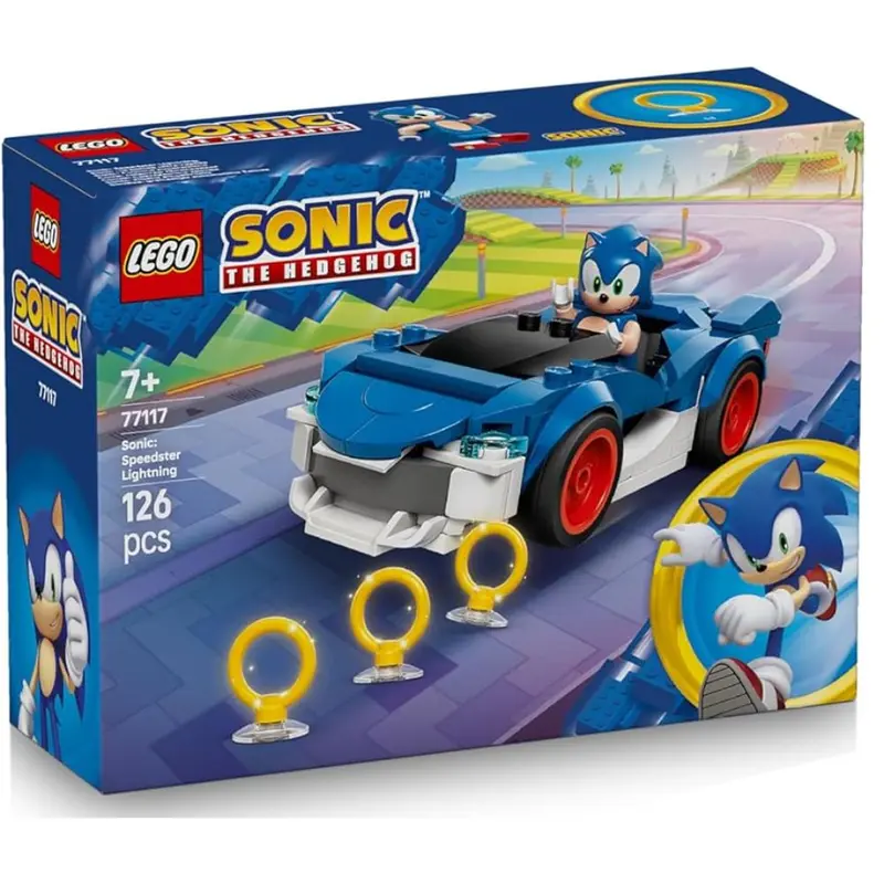 Lego 77117 Sonic Speedster Lightning