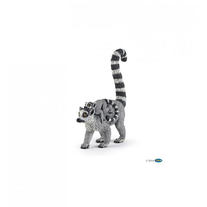 Lemur y cria