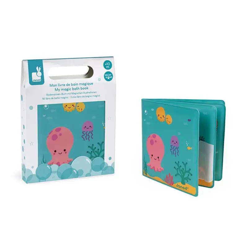 Libro de baño mágico - janod j04717
