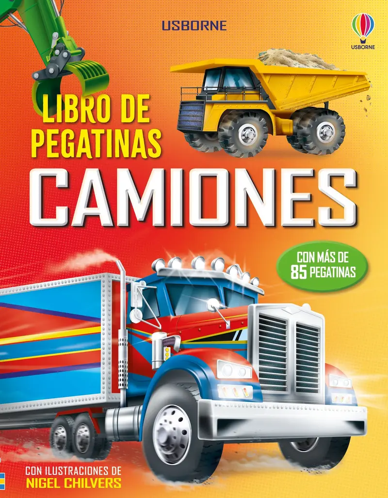 Libro de pegatinas - Camiones