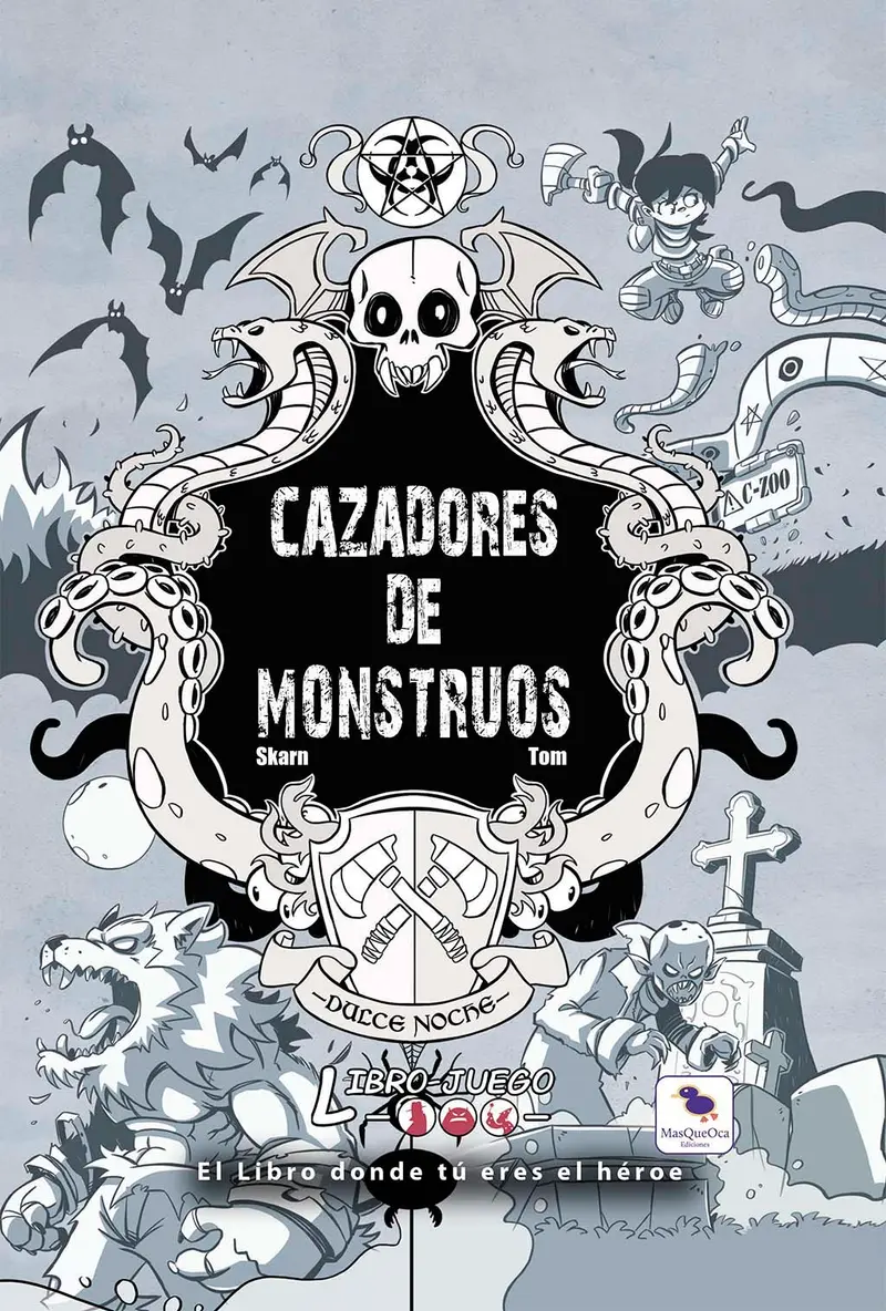 Libro-juego Cazadores de Monstruos
