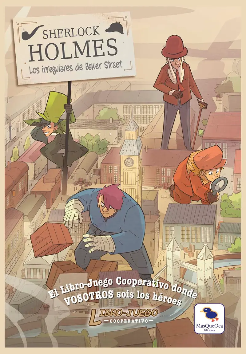 Libro-juego Cooperativo Sherlock Holmes