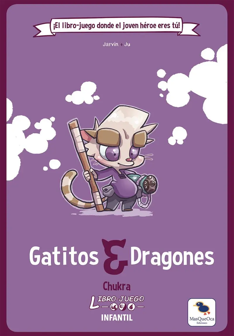 Libro-juego Infantil Gatitos y Dragones