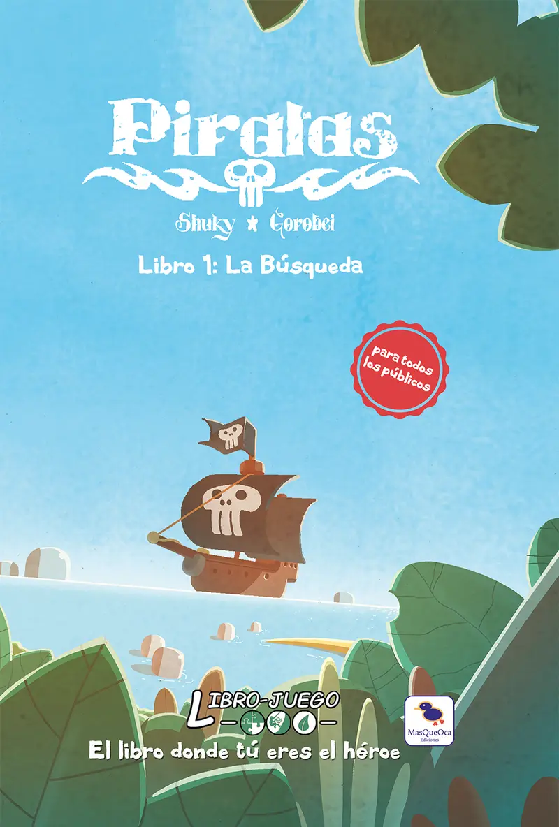 Libro-juego Piratas Libro 1