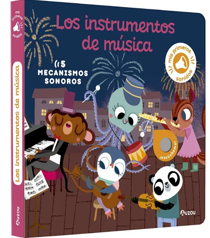 Libro musical Los Instrumentos De Música - Auzou