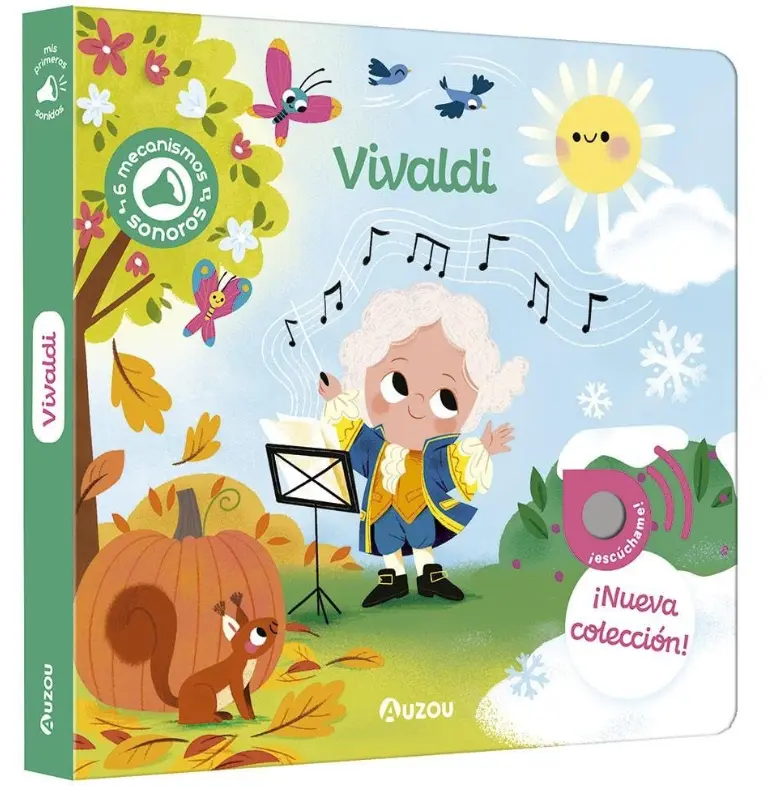 Libro musical Vivaldi - Auzou