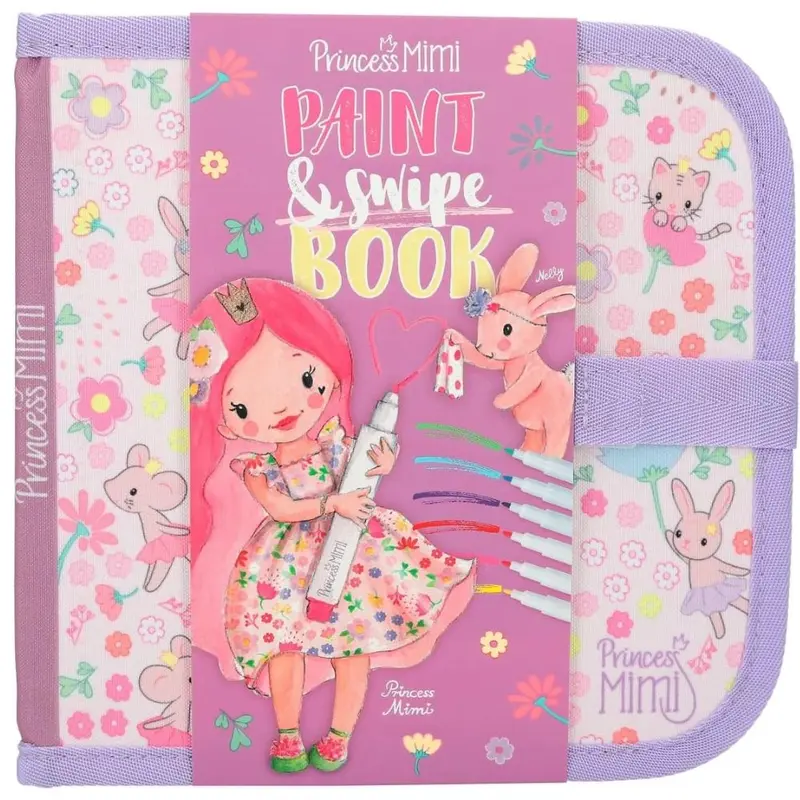 Libro para pintar y borrar Princess Mimi (Pizarra de viaje)