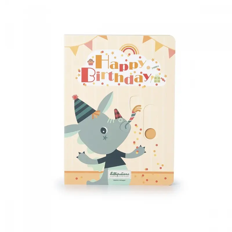 Libro Pop Up Fiesta de Cumpleaños Lilliputiens | Las Emociones | +3 Años