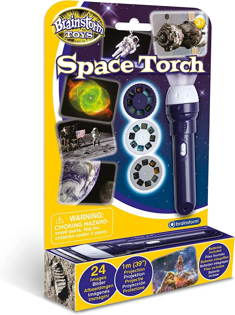 Linterna con proyector de imágenes del espacio - brainstorm toys e2008