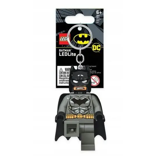 Linterna llavero LEGO® DC Super Heroes™ – Batman gris