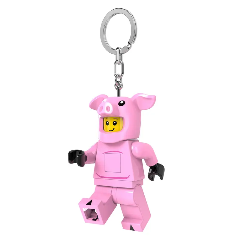 Llavero con linterna de cerdo de minifiguras LEGO®