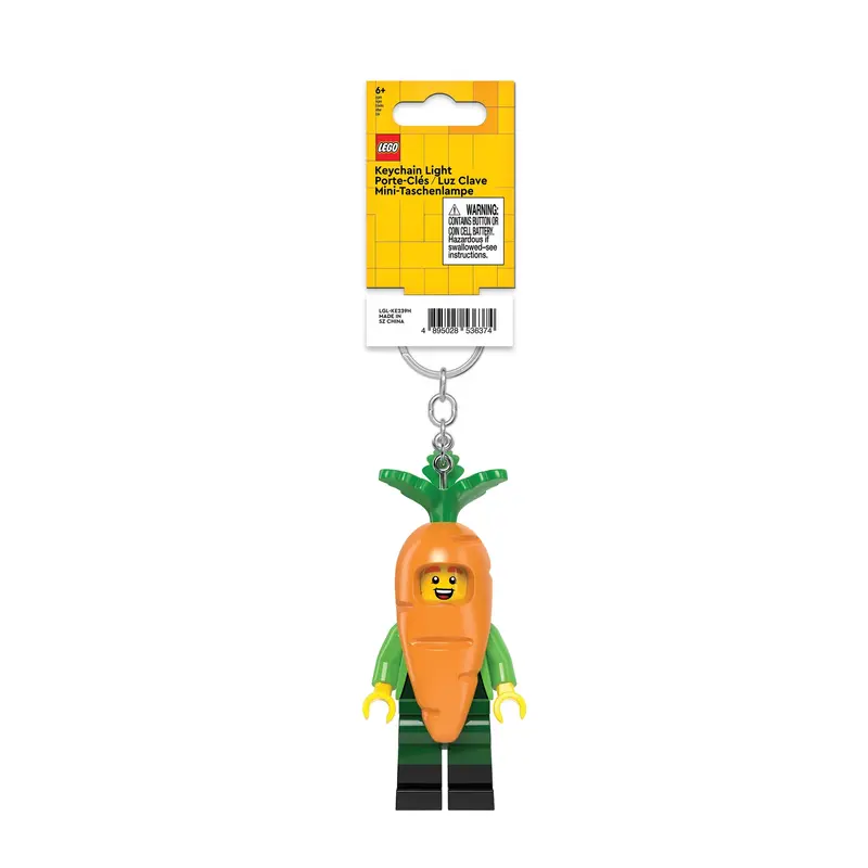 Llavero con linterna LEGO® – Zanahoria