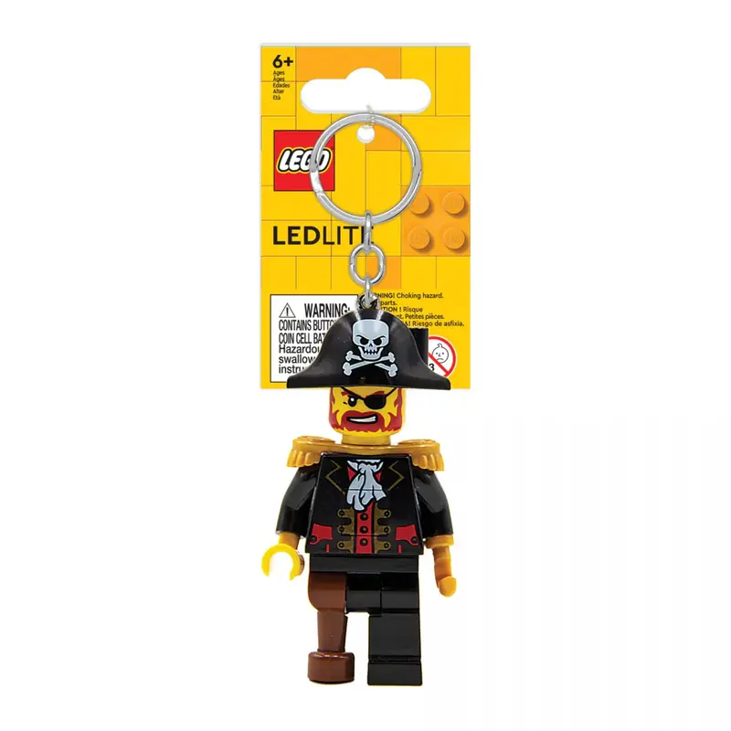 Llavero con linterna pirata LEGO®