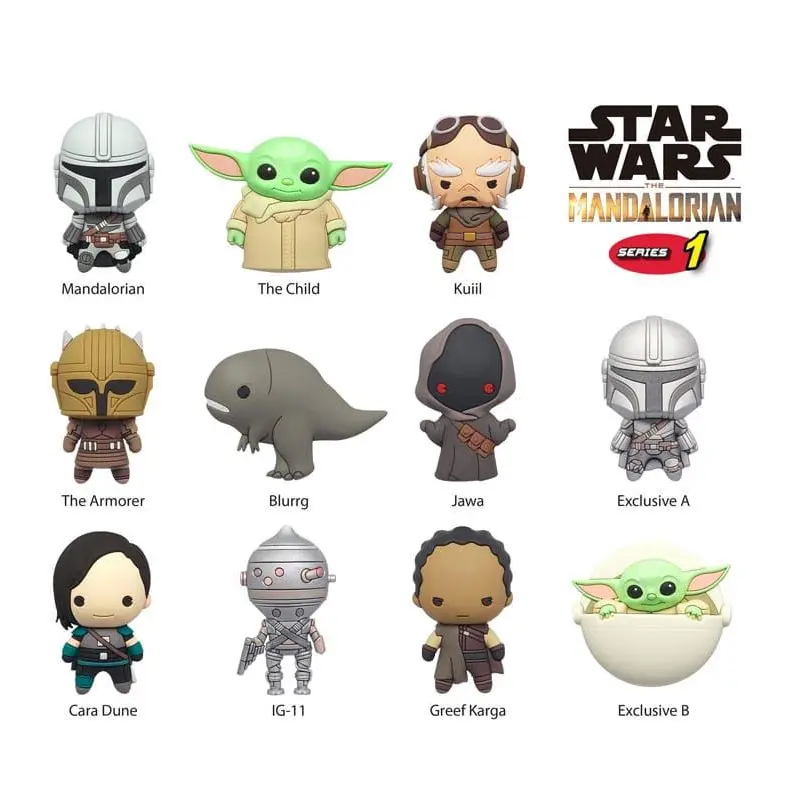 Llaveros - Star Wars Mandalorians Series 1