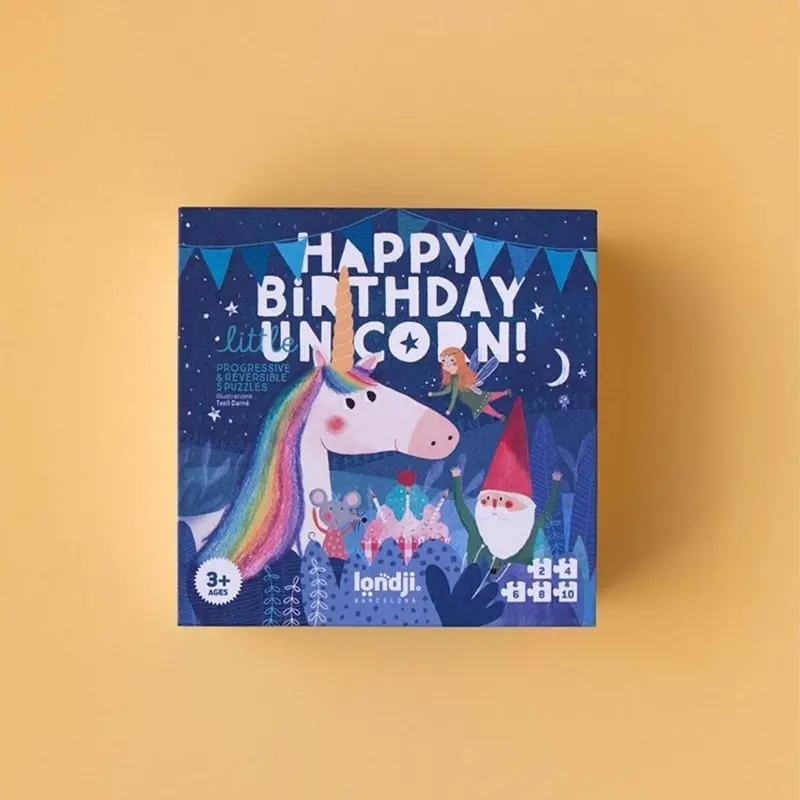 Londji - PUZZLE - HAPPY BIRTHDAY UNICORN