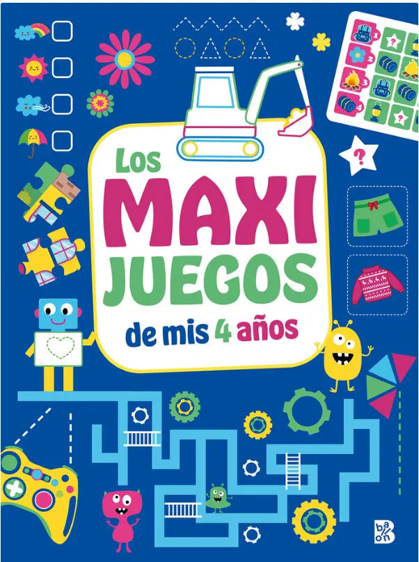 Los Maxi Juegos De Mis 4 Años - Ballon