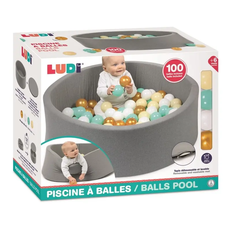 Ludi Piscina de bolas redonda