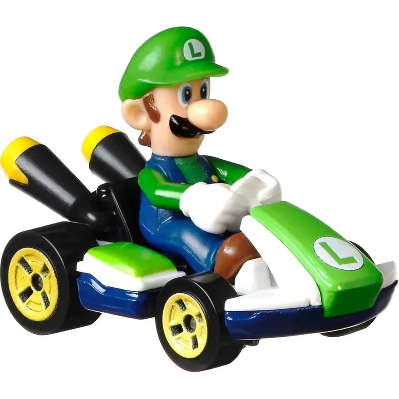 Luigi Standard Mario Kart Hot Wheels (GLP37)