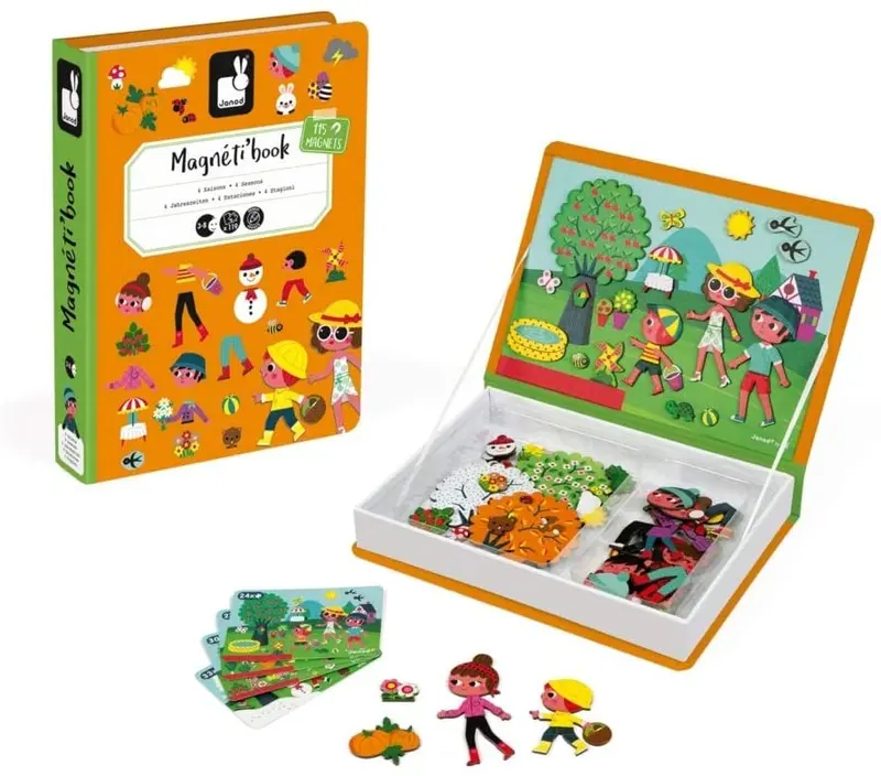 Magneti'book 4 estaciones - janod (j02721)
