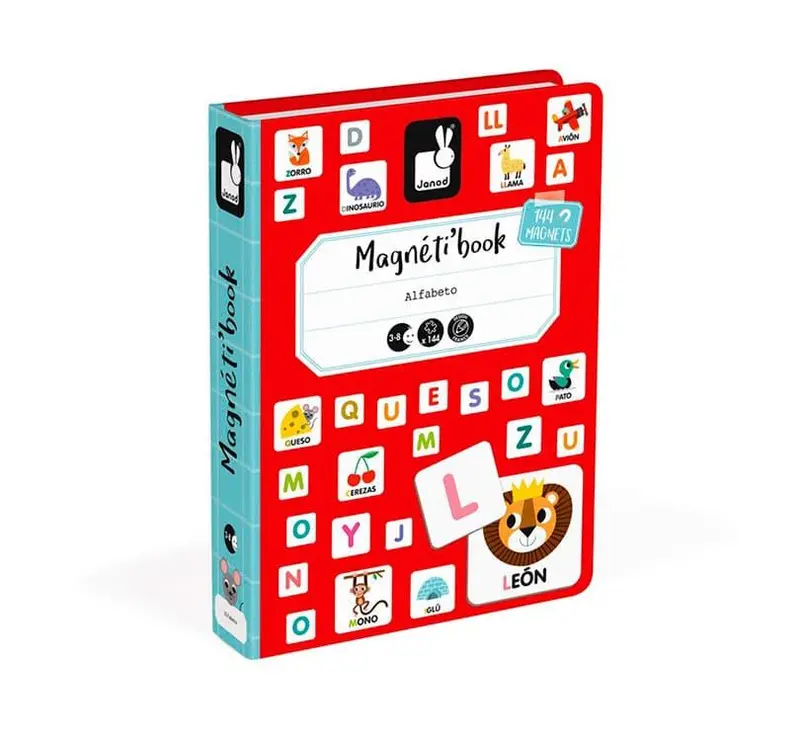 MagnetiBook Alfabeto en castellano Janod