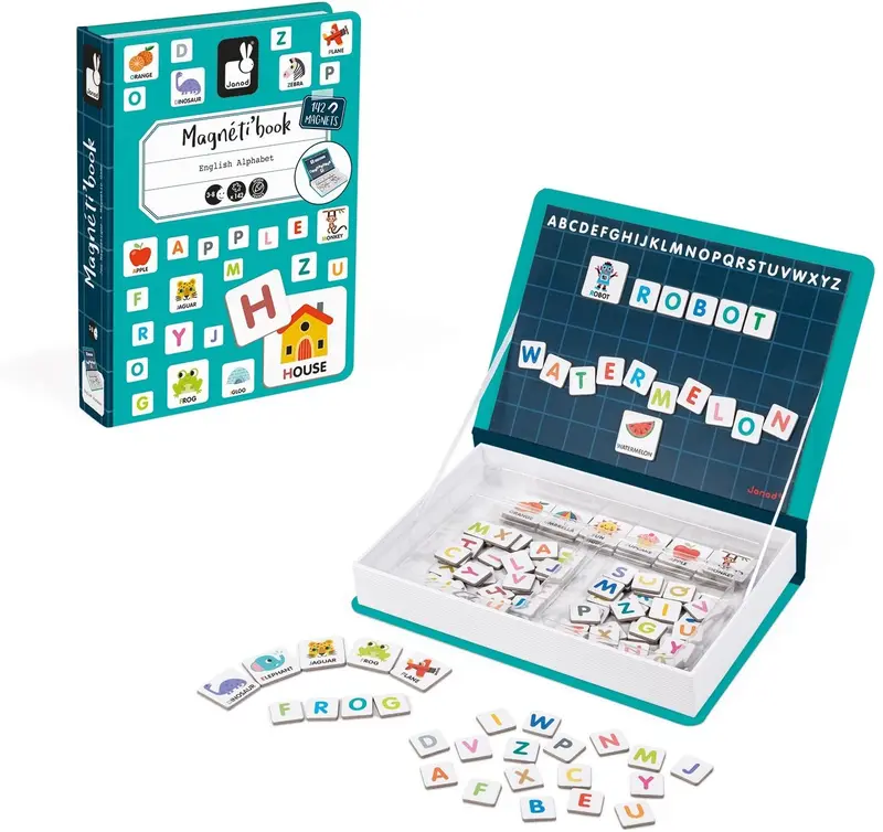 Magneti'book alfabeto en ingles - janod
