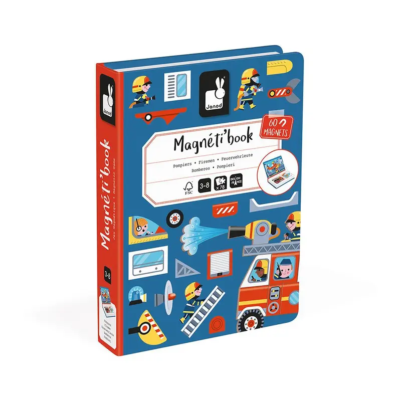Magnetibook Bomberos - Janod