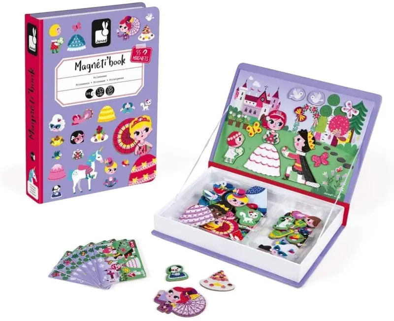 Magneti'book princesas - janod