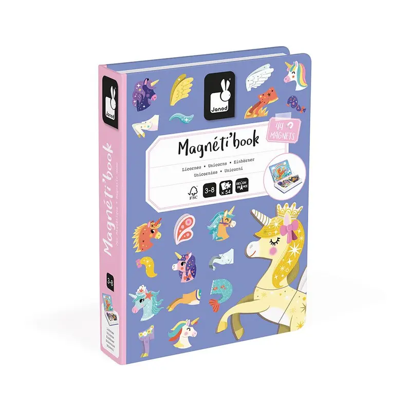 Magnetibook Unicornios - Janod
