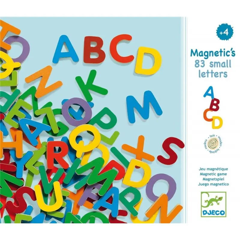 Magnéticos 83 Letras pequeñas