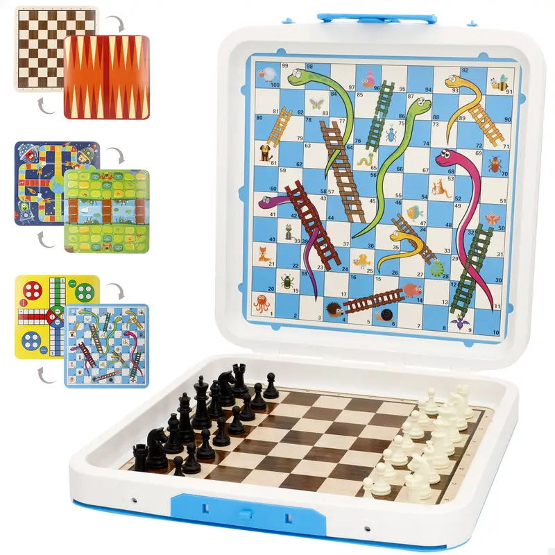 Maletín 7 en 1 juegos de mesa CB Games