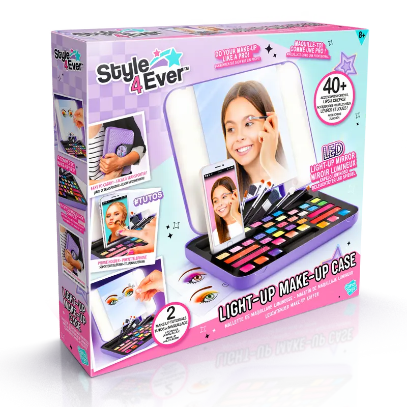 Maletín LED de Maquillaje - LED Make-Up Case - Style 4Ever - OFG247