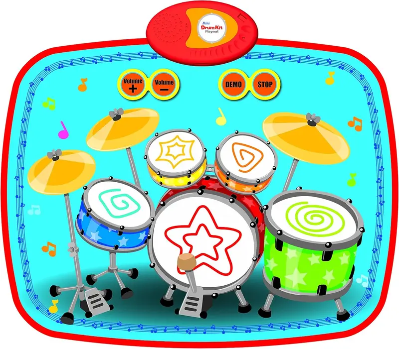 Manta Musical Batería Infantil Playmats 55cm | 12+meses