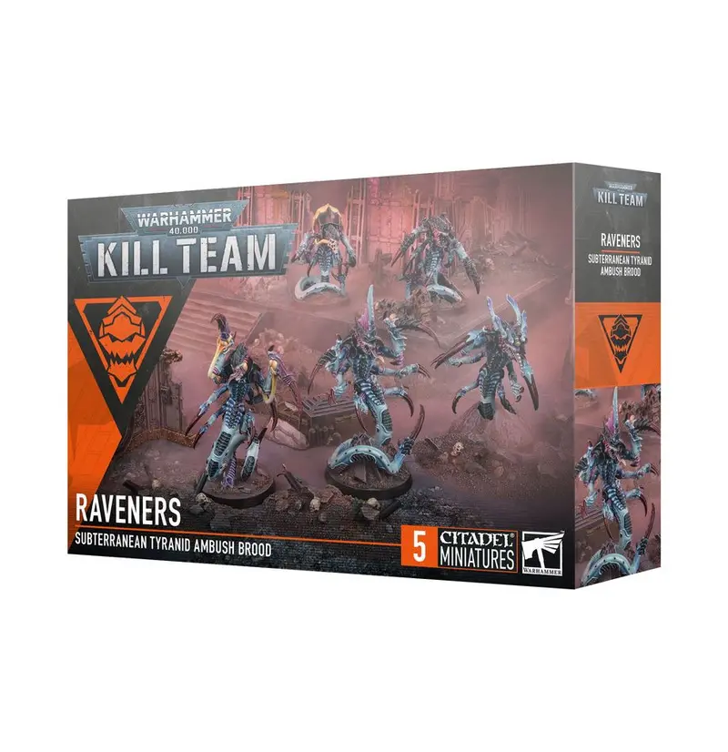 Mántifex Kill Team Tiránidos Warhammer 40K | 5 Miniaturas de Modelismo 103-98