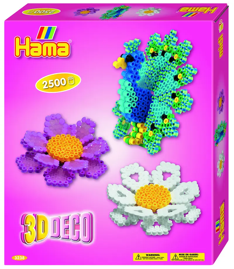 Manualidades hama 3d deco - hama 3238