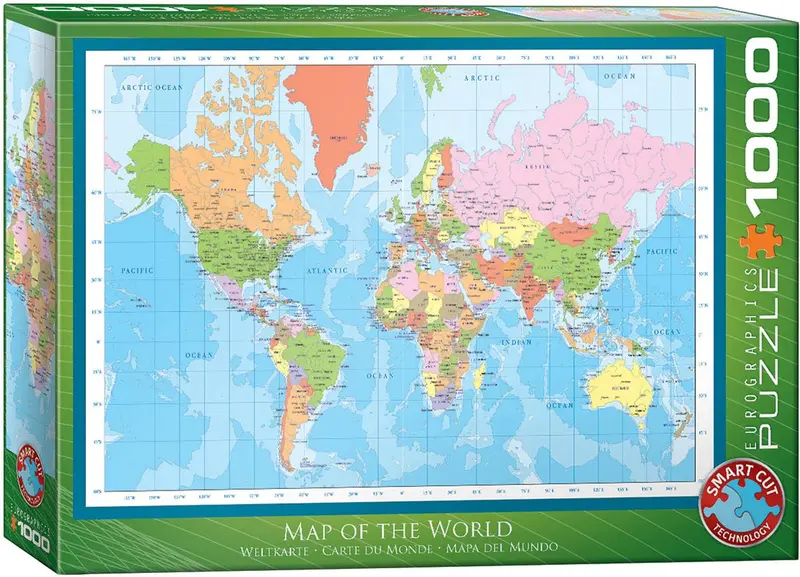 Mapa Moderno del Mundo