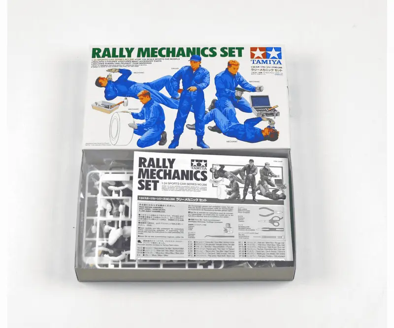 Maqueta 1/24 Set Mecanica de Rally