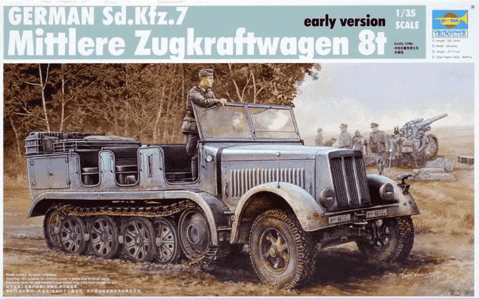 Maqueta 1/35 Camion German Sd.Kfz. 7 Mit