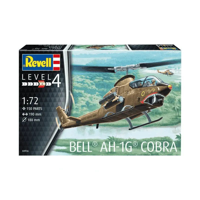 Maqueta 1/72 Bell Ah-1G Cobra