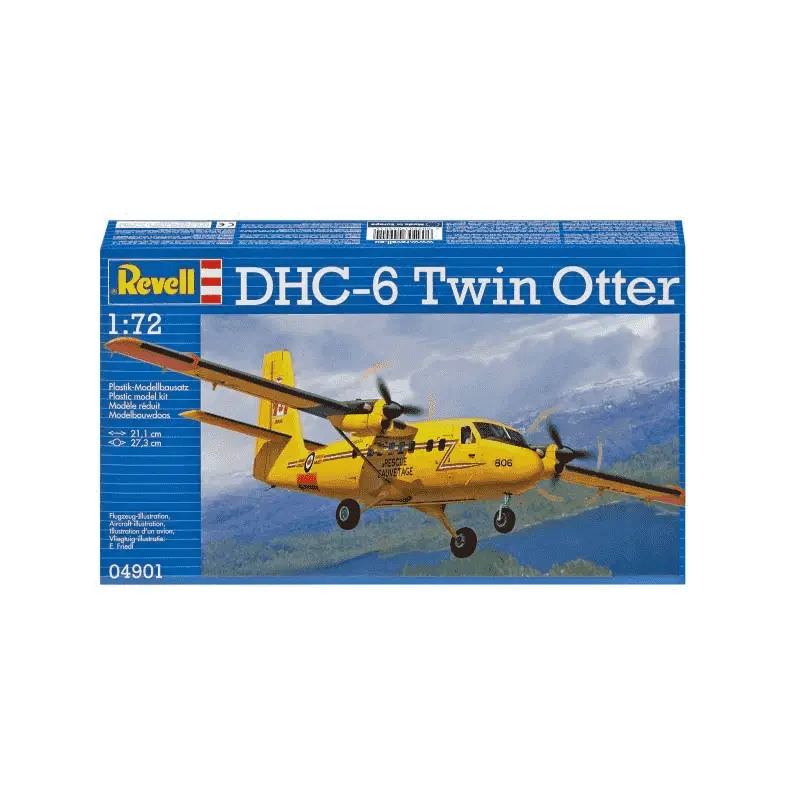 Maqueta 1/72 Dhc-6 Twin Otter. Revell