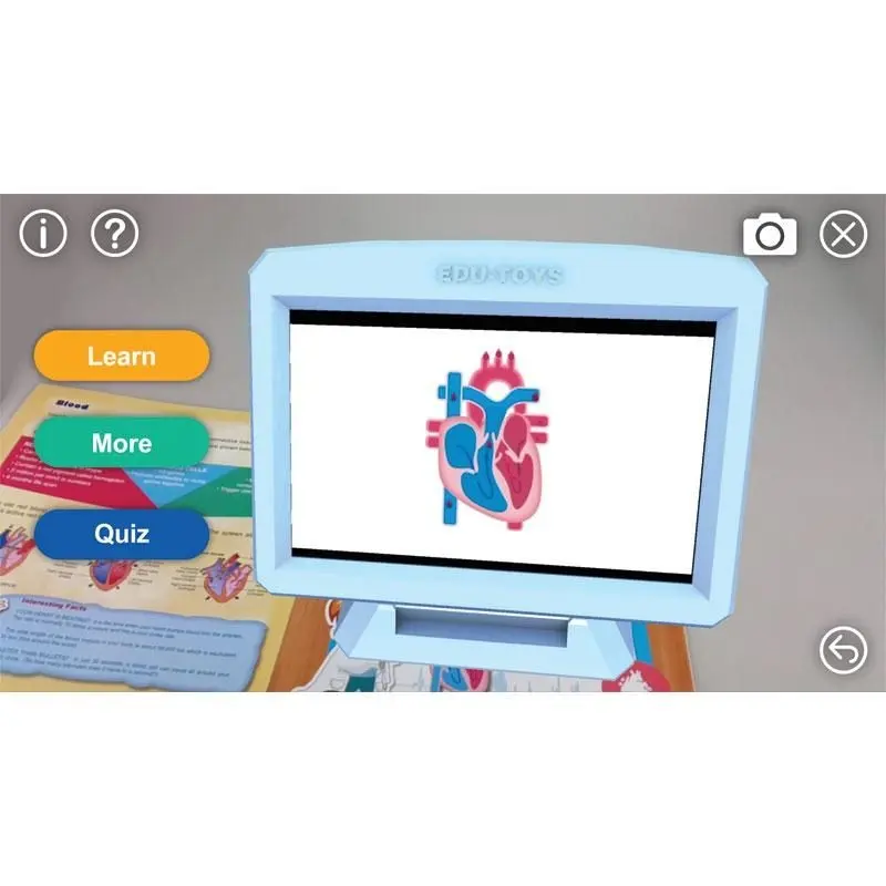 Maqueta Anatomía Humana con Realidad Aumentada - Edu Toys