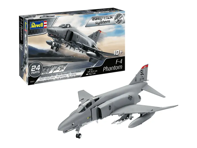 Maqueta Avion EasyClick F-4 Phantom 1/72