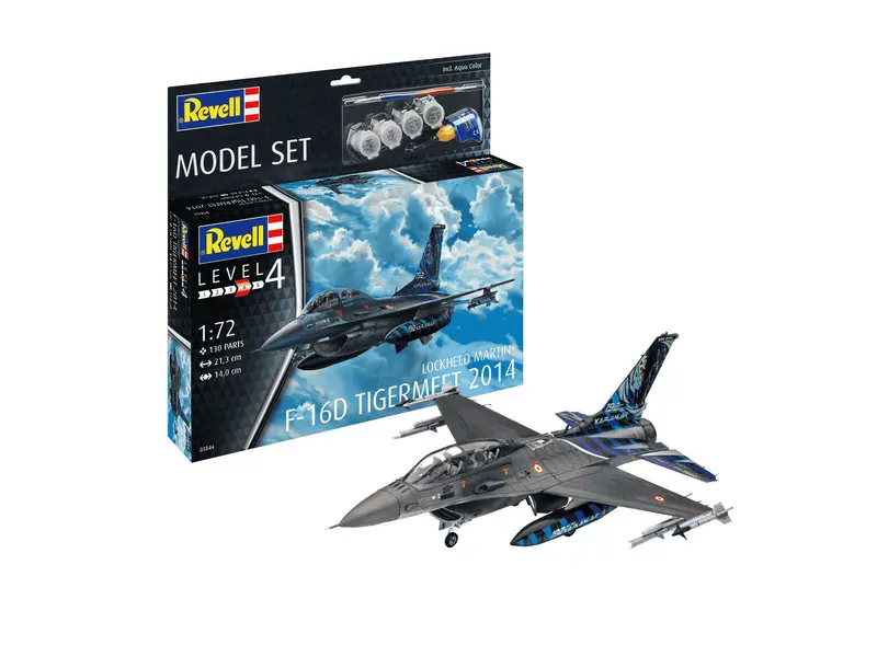 Maqueta Avion Lockheed Martin F-16D 1/72