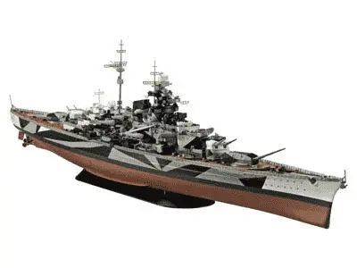 Maqueta Barco Aleman Tirpitz Esc 1/350