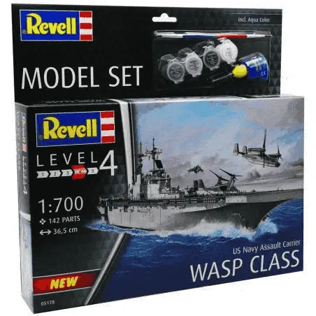 Maqueta Barco Us Navy Assaul Wasp 1/700