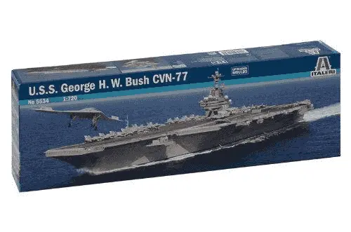 Maqueta Barco USS G.W. Bush CV. 1/720